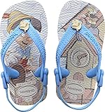 [ハワイアナス] ビーチサンダル ベビー havaianas  ベビー・ディズニー レトロ  BABY DISNEY RETRO 全3色 ブラジル製 国内正規品 (23/24（15.0cm）, ホワイ