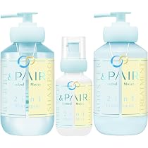 Amazon | &PAIR (アンドペア) コントロール モイスト ツーインワン 3点