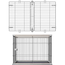Amazon.co.jp: アイリスオーヤマ 犬 サークル ウッディサークル ハイ