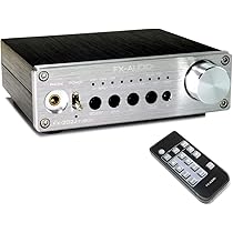 Amazon.co.jp: FX-AUDIO- FX-202J FUSION[シルバー]Tripath