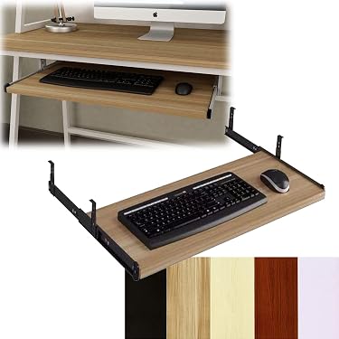 Amazon.co.jp: Tinse キーボードトレイ 机の下キーボードスライダー エルゴノミクス対応 アジャスト可能 机につける引き出し 机下収納可能 360度回転 デスク用 調整可能高さと角度姿勢改善 キーボードスライダー 取り付けが簡単 : 文房具・オフィス用品 キーボードトレイ デスクキーボードトレイ、パンチ不要、簡単取り...