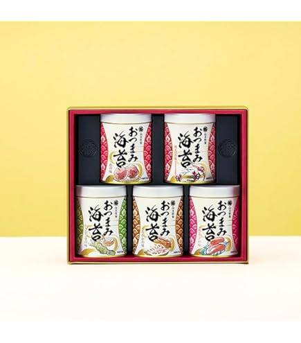 Amazon.co.jp: 山本海苔店 「梅の花」2号缶2本詰合せ のり 海苔 詰合せ