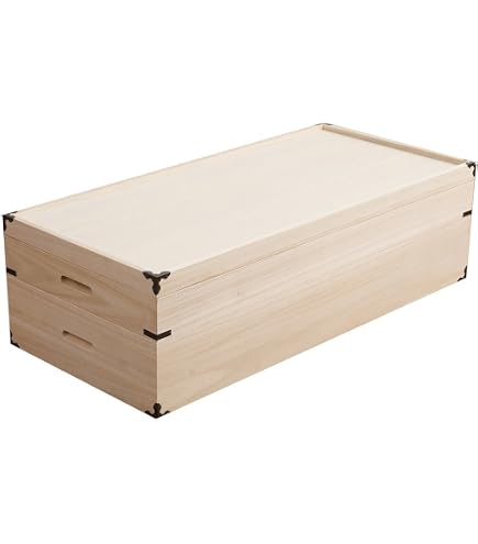 Amazon｜大川家具 nakakei 桐衣裳箱 2段｜チェスト・タンス オンライン通販