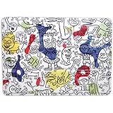 Vilac Baby Shape and Color Recognition Toy Keith Haring Tin Painting Box, Large [並行輸入品]