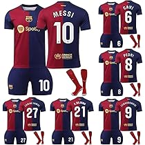 Amazon | AHCY サッカー ユニフォーム 24-25 バルセロナ ホーム