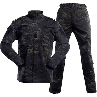 Amazon.co.jp: 迷彩服 上下セット クリプテック迷彩 タイフン サバゲー