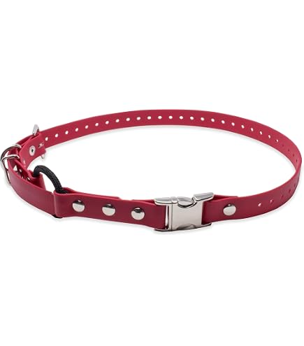 National Leash Superfeines Hundehalsband 'Snickers' - Ultradünnes Bergseil, Verstellbar 15-30cm, Für Kleine Hunde