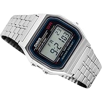 CASIO デジタル腕時計 ステンレスバンド 箱付き 61Y0tEh8AeL.jpg