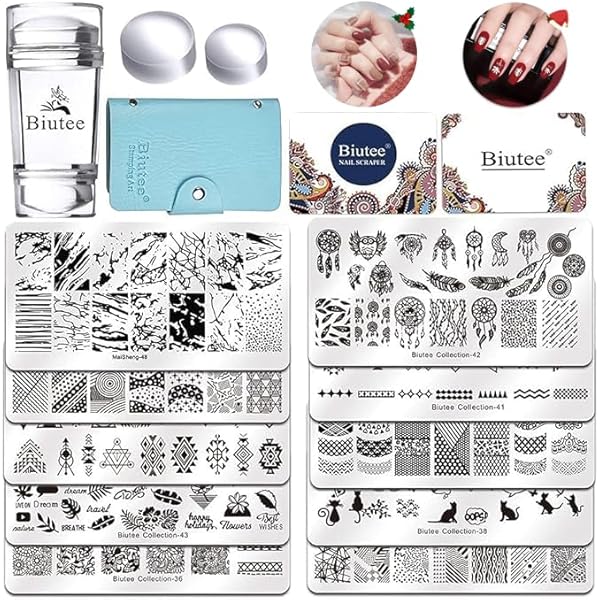 Amazon | ネイルスタンパーキット、スタンピングポリッシュ、ネイル