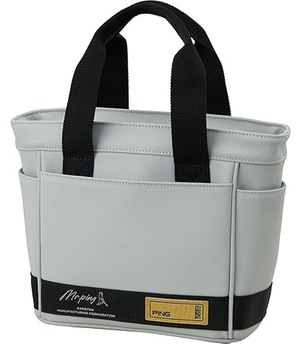 Amazon | ピン PING ラウンド小物 エンボスラウンドトートバッグ