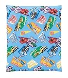 西川 リビング キッズ 掛けふとんカバー 120×140cm トミカ01 ブルー