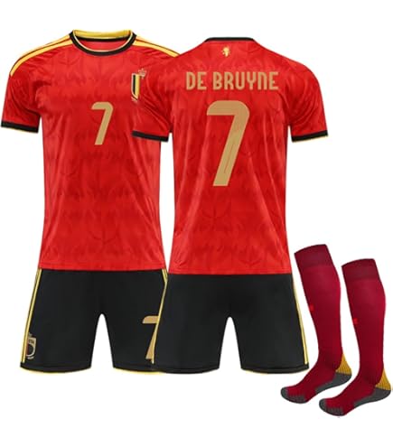 Amazon.co.jp: サッカー ユニフォーム 背番号7 Kevin De Bruyne