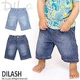 (ディラッシュ) DILASH初夏'16/デニムハーフパンツ 110 サックス