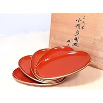 新品未使用卓上膳5 客うるし工芸米永　蝶蒔絵　銘々盆　懐石膳　５客　未使用 61-EGXjng9L._AC_UL210_SR210,