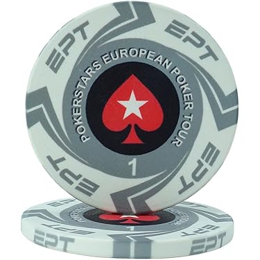 【おまけつき】ポーカーチップまとめ【1206枚】 EPT ポーカーチップ$25 | Poker Goods Production