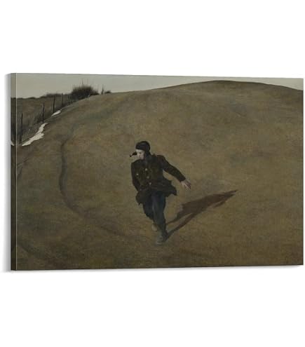 Amazon.co.jp: Gnvkd Ecbxz Andrew Wyeth ポスター (ヘルガ・イン