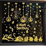 クリスマスステッカー クリスマス ウォールステッカー 静電ステッカー クリスマス 窓ステッカー 剥がせる クリスマス 飾り merry christmas 壁飾り 8枚セット クリスマスデコレーション 部屋 雪の結晶 インテリア