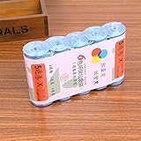 Lorny(TM) 5Rolls厚みのキッチンゴミ箱のゴミ袋ごみバケツのゴミ箱世帯のクリーニングツール良質B2