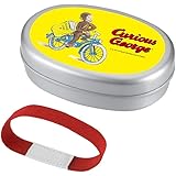 学研ステイフル おさるのジョージ アルミ お弁当箱 ランチボックス 370ml 自転車 K20001