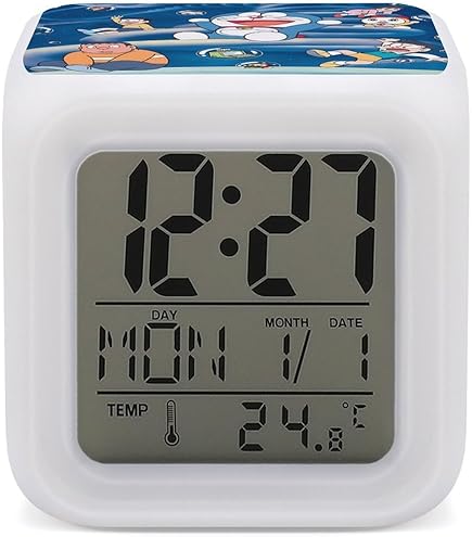 Amazon.co.jp: ドラえもん 目覚まし時計 アナログ 大音量 アラーム