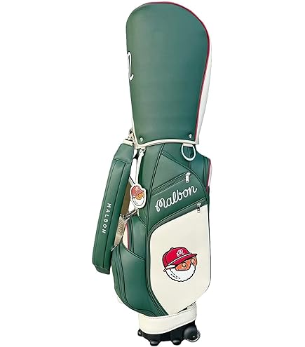 Amazon.co.jp: マルボンゴルフ キャディバッグ キャスター型 茶色