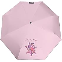 ラプンツェル　折り畳み傘　晴雨兼用 Wpc. 遮光刺しゅう晴雨兼用折り畳み傘（ラプンツェル