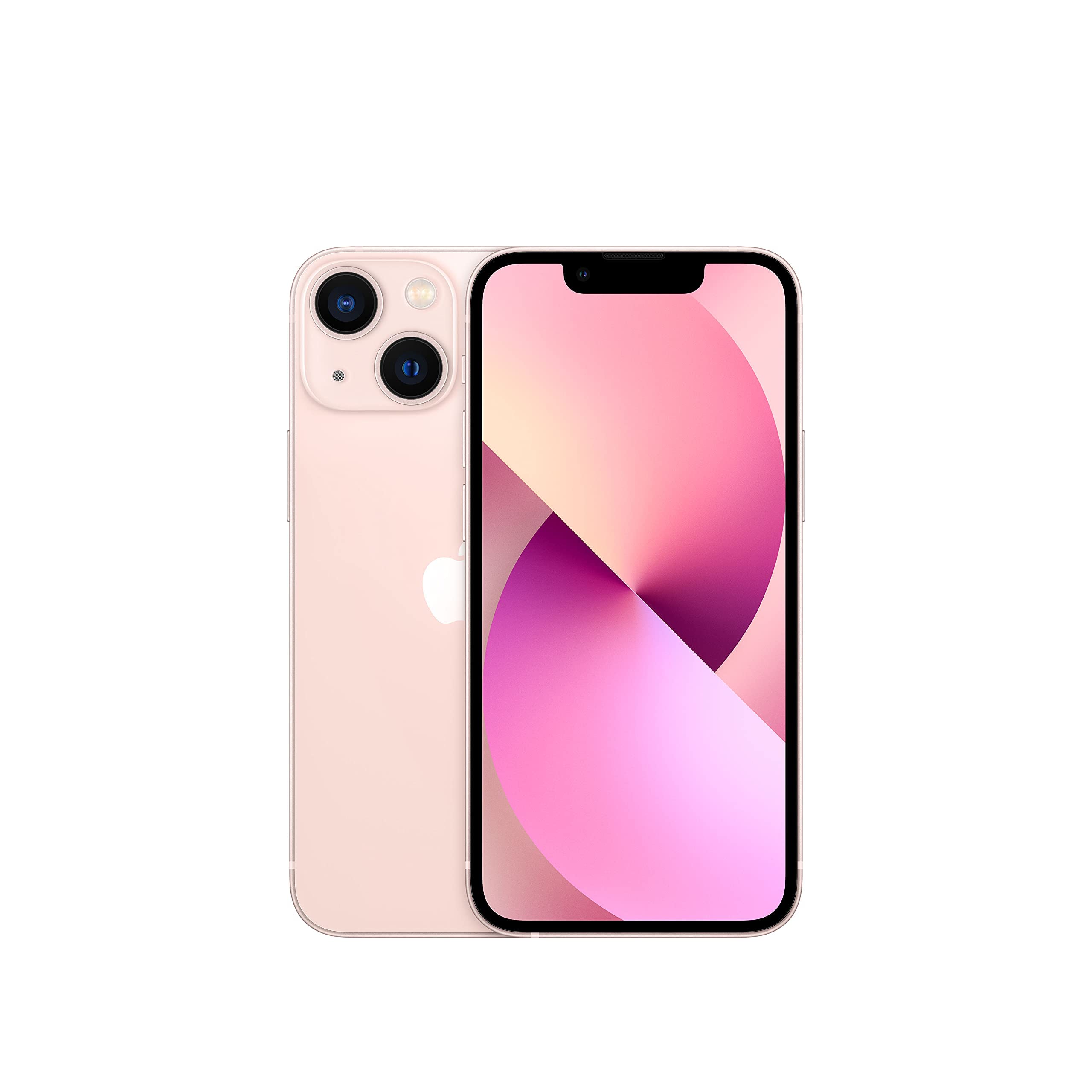 Refurbished Apple iPhone 13 mini 128 GB, Pink, SIM-Free