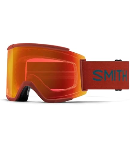【国内正規品】 SMITH SQUAD XL 2レンズ RED スミス ゴーグル 24 SMITH (スミス) Squad XL 【0102731】【Black】CP Photochromic Red