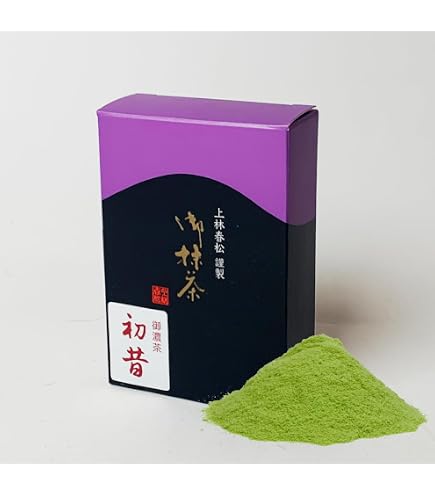 Amazon | 上林春松本店 抹茶 瑞鳳 100g缶 濃茶用 宇治抹茶 茶道用 | 濃