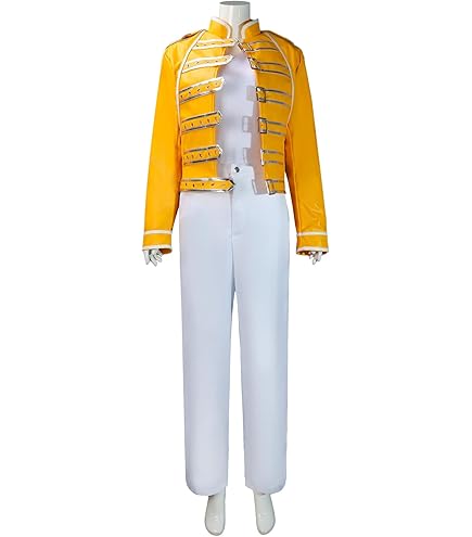 フレディ・マーキュリーコスプレ衣装 Amazon.co.jp: [BEROZACOS] コスプレ衣装 Freddie Mercury フレディ
