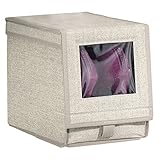mDesign aldostackableshoebins Medium Shoe Box 9115MDCO