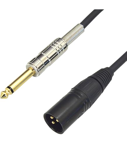 Amazon | BELDEN 88760 XLR(オス)-TS(フォン) 2本ペア 変換ケーブル