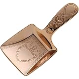 青芳 CASUAL PRODUCT ティーキャディースプーン ダストパン ピンクゴールド 510793 日本製 抗菌 茶さじ 紅茶