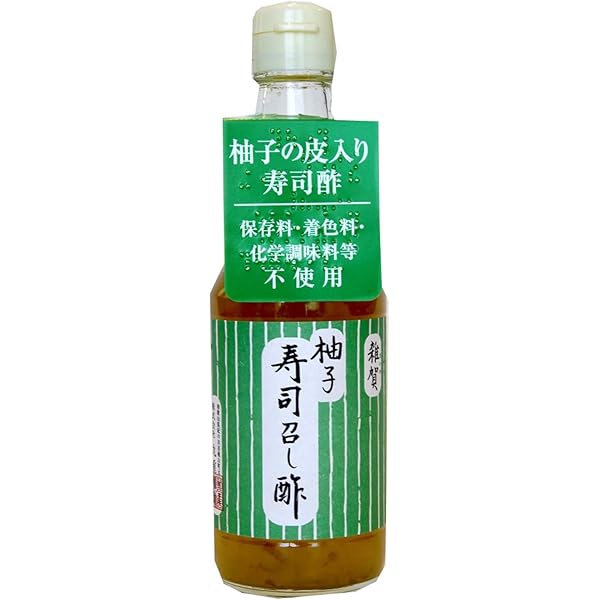 Amazon.co.jp: 九重雜賀 雑賀 柚子 寿司召し酢 150ml ×4本