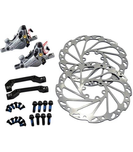 Amazon | JUIN TECH F1 Hydraulic Flat mount Road CX Disc Brake set