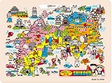 木製知育パズル 四国