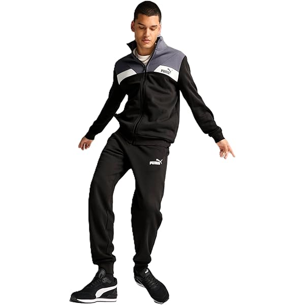 Amazon | [プーマ] スポーツ ジャージ 上下セット ポリ テープ