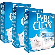 Amazon | エバークリーン 猫砂 小粒 無香タイプ 6kg×3個セット