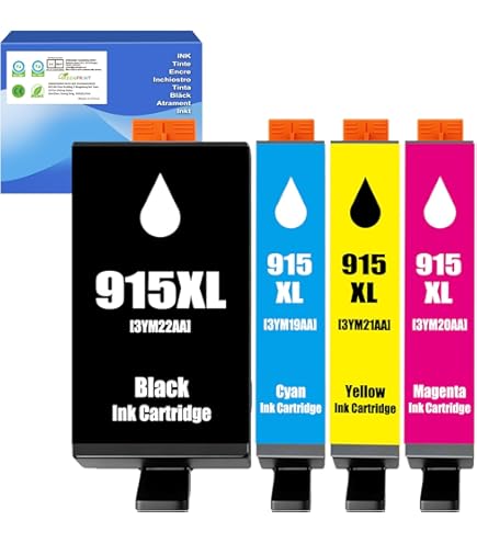 Amazon.co.jp: 932XL 933XL 染料 4色セット (932XL黒×1 933XLシアン×1
