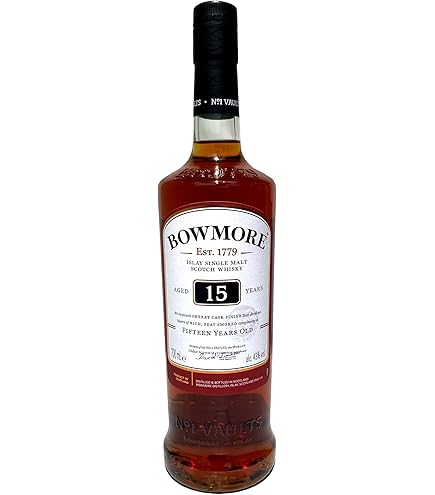 Amazon.co.jp: ボウモア 15年 シェリー カスク フィニッシュ 箱付き 43