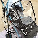 ベビーカーレインカバー SAVOKI 撥水加工 通気性よい 防風防寒 花粉対策 汎用型 出産祝い ジッパー付き b型対応