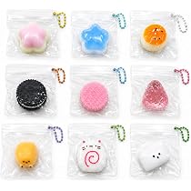 Amazon | KUMORINO ミニ スクイーズ キーホルダー 9個セット Aタイプ