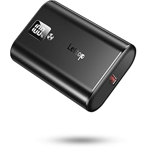Lettop モバイルバッテリー 10000mAh 大容量 小型 軽量 【18W PD対応/USB-A+USB-C 2ポ…