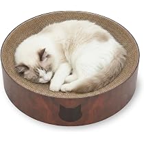 【るる様】猫の爪研ぎ　猫壱XL 3セット　その2(爪研ぎ本体+付属品) Amazon | 猫壱 バリバリボウル 爪研ぎ ダークブラウン XL | 猫壱