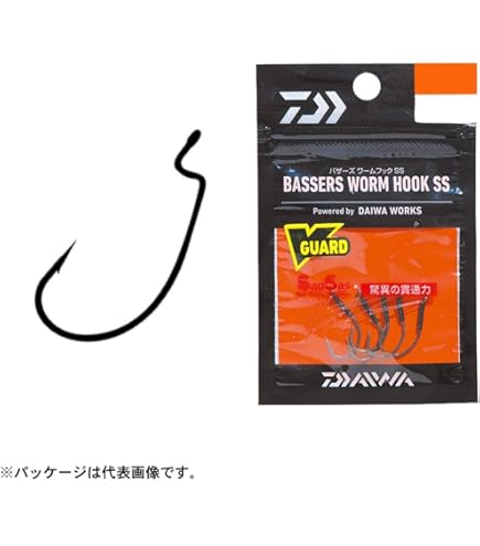 Amazon | ダイワ(DAIWA) バス用ワームフックSS・WOS#2/0 838894