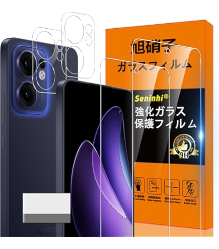 【Maki】OPPO Reno13 A ルミナスネイビー ケースとフィルム OPPO SIMフリースマートフォン OPPO Reno13 A 限定BOX