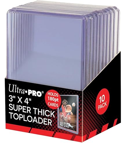Amazon.co.jp: Ultra Pro 120pt トップローダー 合計50 (5 × 10パック