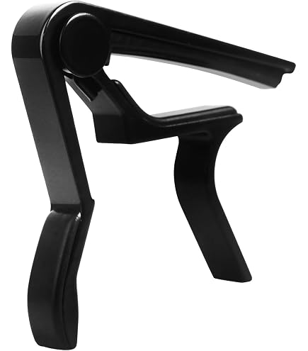 Dunlop 84FS Trigger Capo Für Gitarre – Flache Bauform | Akustik & E-Gitarre | Einfache Handhabung | Made In USA
