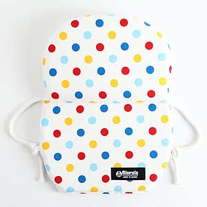 Amazon 日本製 赤ちゃんのごっつん防止やわらかリュック カラフルドット Rioreis 室内用ヘルメット ベビー マタニティ 通販