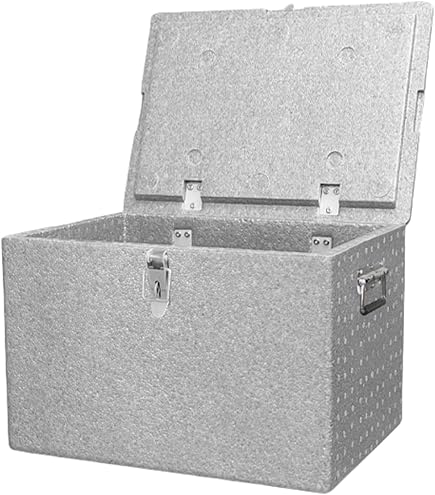 Amazon | Quxxuol 発泡スチロール 箱 大型 クーラーボックス 保冷ボックス 携帯クーラー大容量 密閉性が良い 防塵 軽量 お手入れ簡単  ハンドル付き食品保存お弁当収納 キャンプ ピクニック旅行用 (18L) | Quxxuol | クーラーボックス